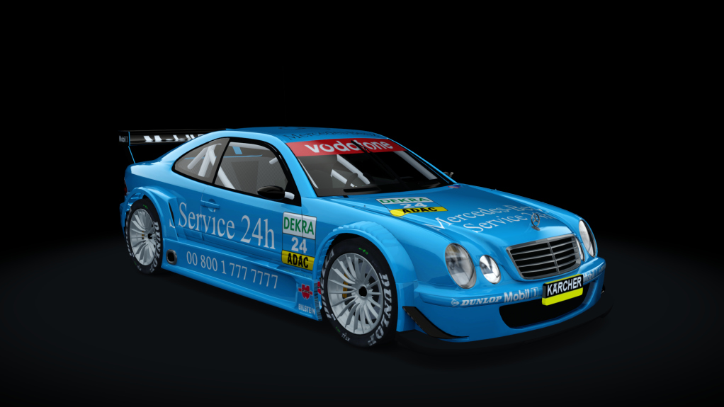 Mercedes CLK DTM 2001, skin 24
