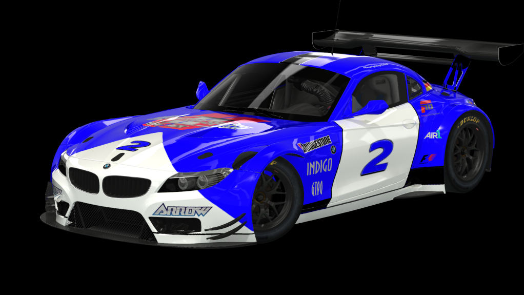 BMW Z4 GT3, skin BRIANumber7 Racing