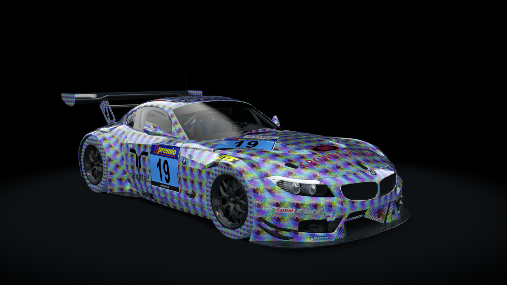 BMW Z4 GT3, skin Eyesore