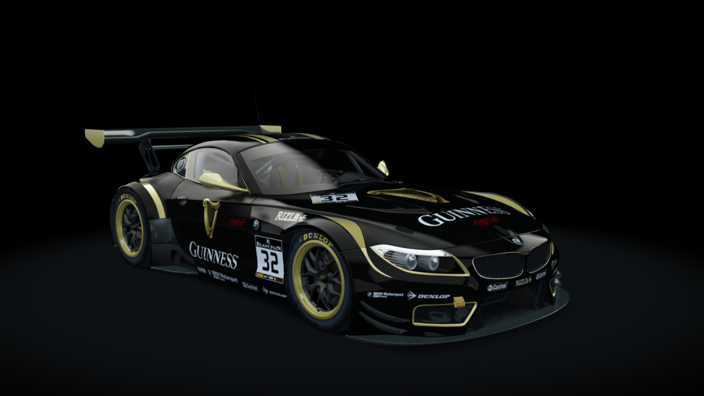 BMW Z4 GT3, skin Guinness_2k