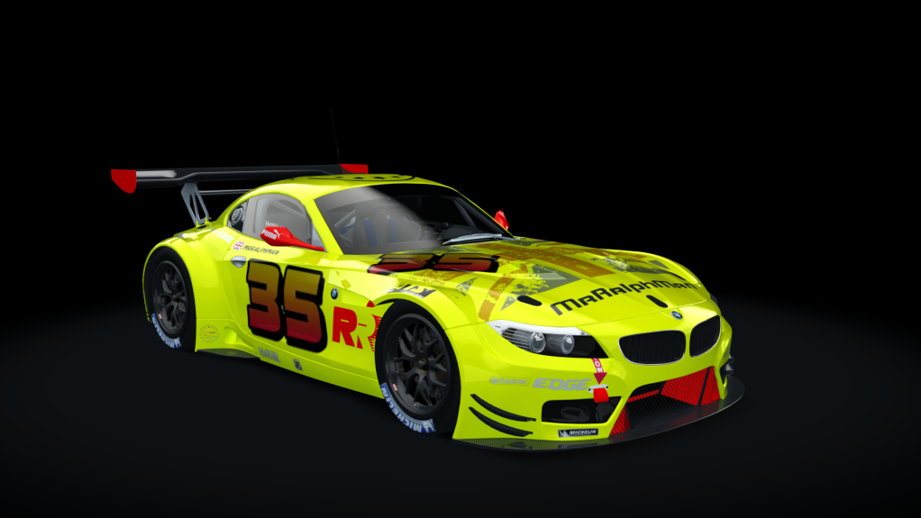 BMW Z4 GT3, skin MrRalphMan