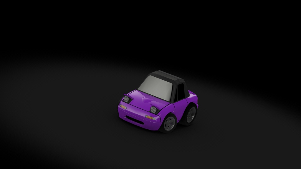Choro Q Mazda MX5, skin purple