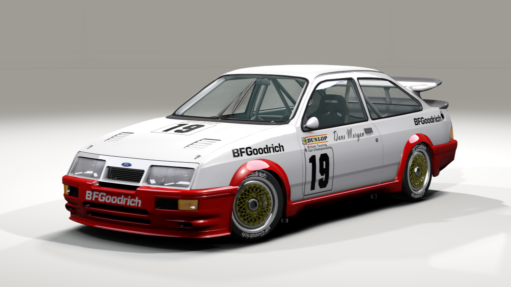 Ford Sierra RS500 DTM 90s, skin 87btcc_019_Morgan