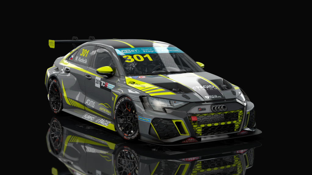 Audi RS3 LMS 2024, skin 301_kadlecik