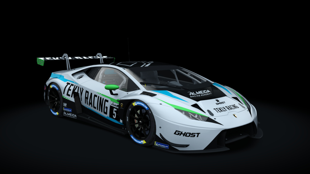 Lamborghini Huracan GT3, skin #5 Admin Abuse