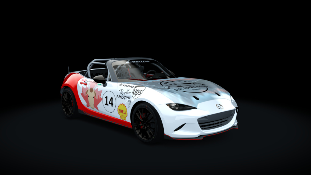 Mazda MX5 Cup, skin Krazy Kanucks - 14 Big Dean Energy
