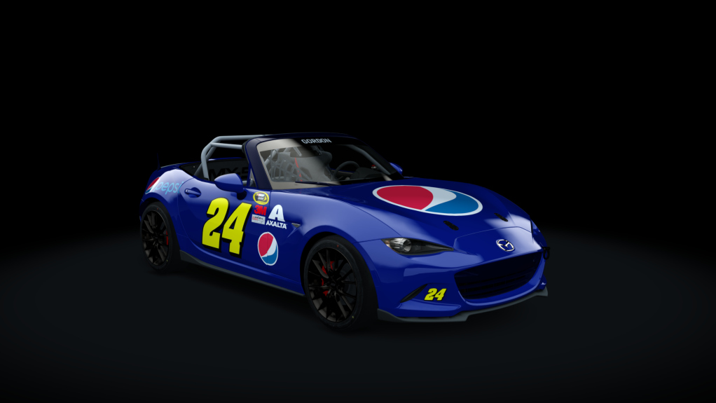 Mazda MX5 Cup, skin MX5 Gordon Edition