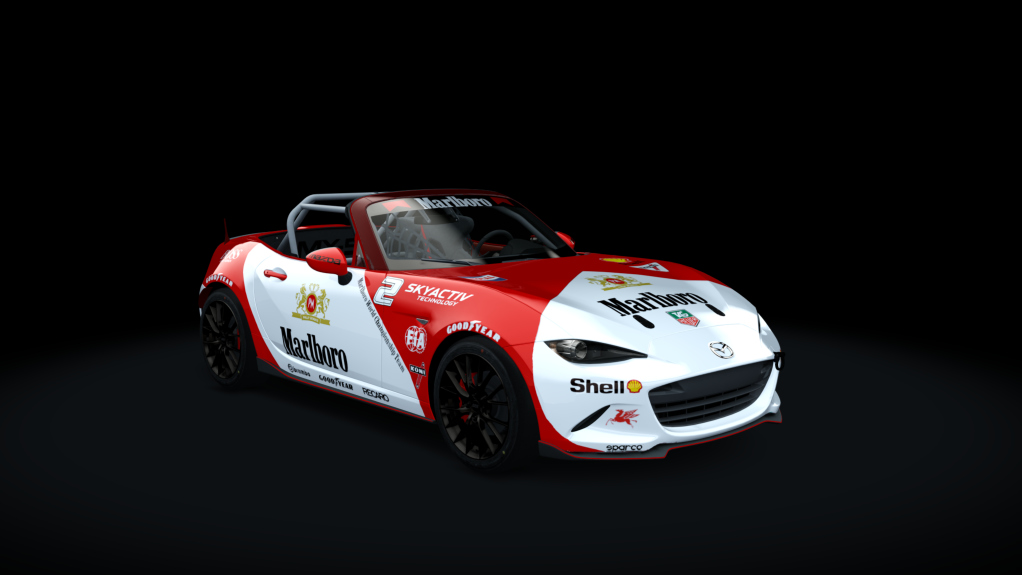 Mazda MX5 Cup, skin Marlboro-Moe