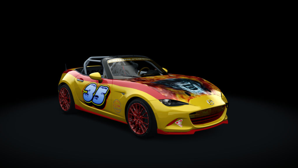 Mazda MX5 Cup, skin MrRalphMan