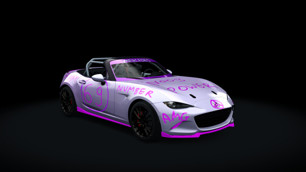 Mazda MX5 Cup, skin NoobPower