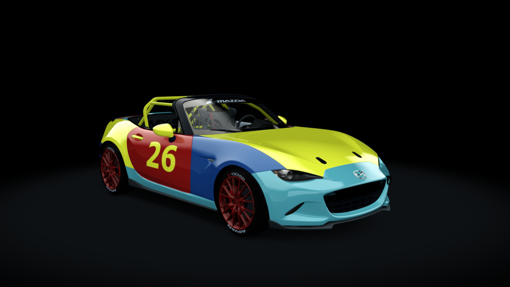 Mazda MX5 Cup, skin Ostrich Season 4