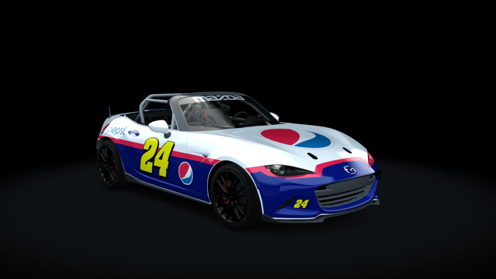Mazda MX5 Cup, skin Pepsi Warrior