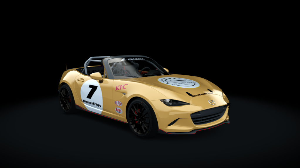 Mazda MX5 Cup, skin RRR-CheesusK