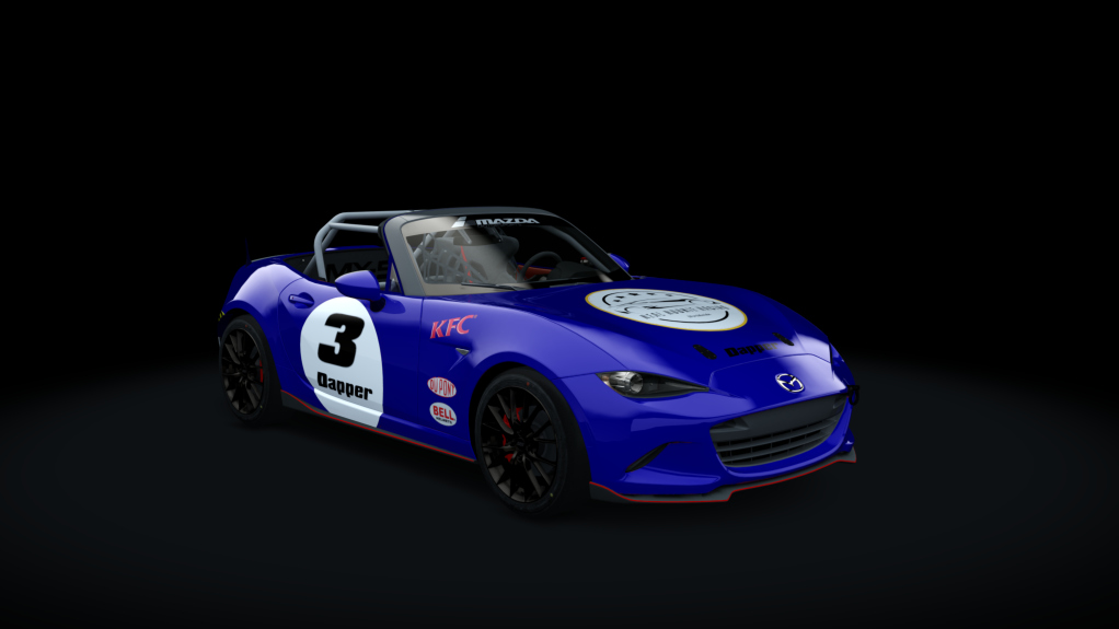 Mazda MX5 Cup, skin RRR-Dapper