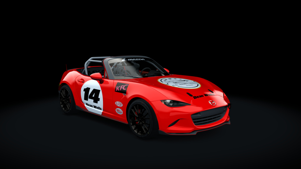 Mazda MX5 Cup, skin RRR-DeanWells