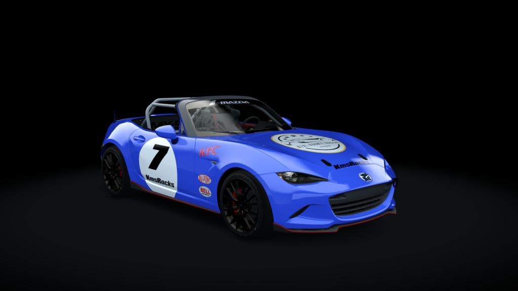 Mazda MX5 Cup, skin RRR-KMS