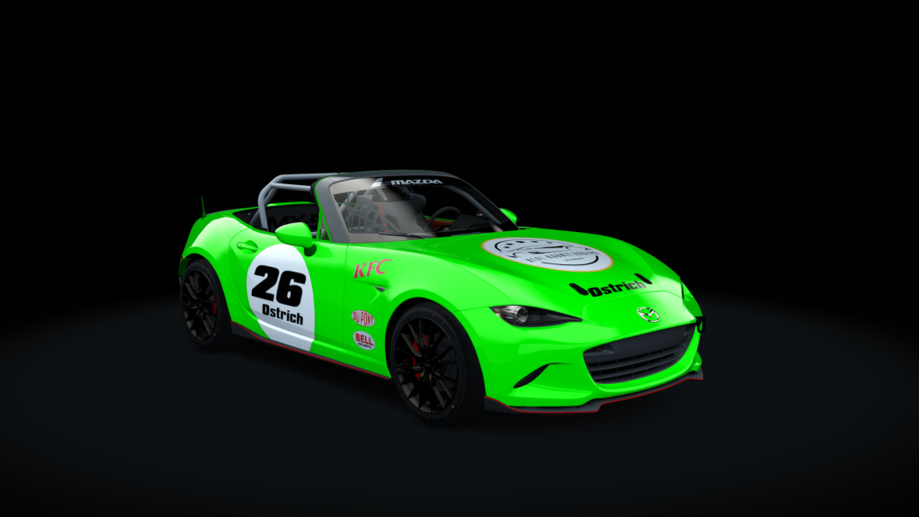 Mazda MX5 Cup, skin RRR-Ostrich