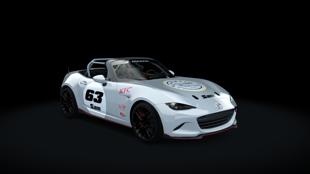 Mazda MX5 Cup, skin RRR-Sam