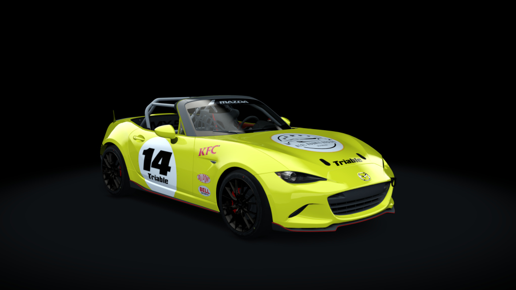 Mazda MX5 Cup, skin RRR-Triable