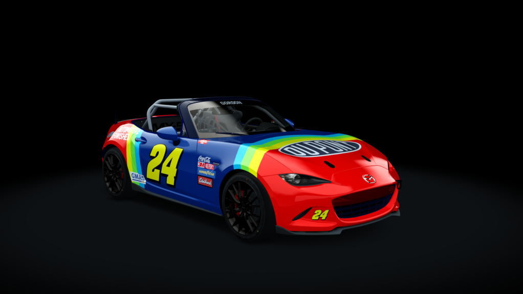 Mazda MX5 Cup, skin Rainbow Warrior
