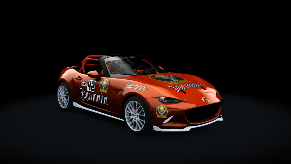 Mazda MX5 Cup, skin Season 3 Jaegermeister