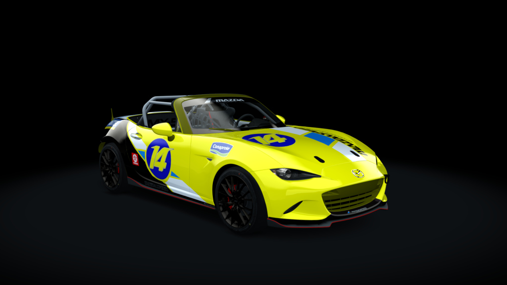 Mazda MX5 Cup, skin Triable