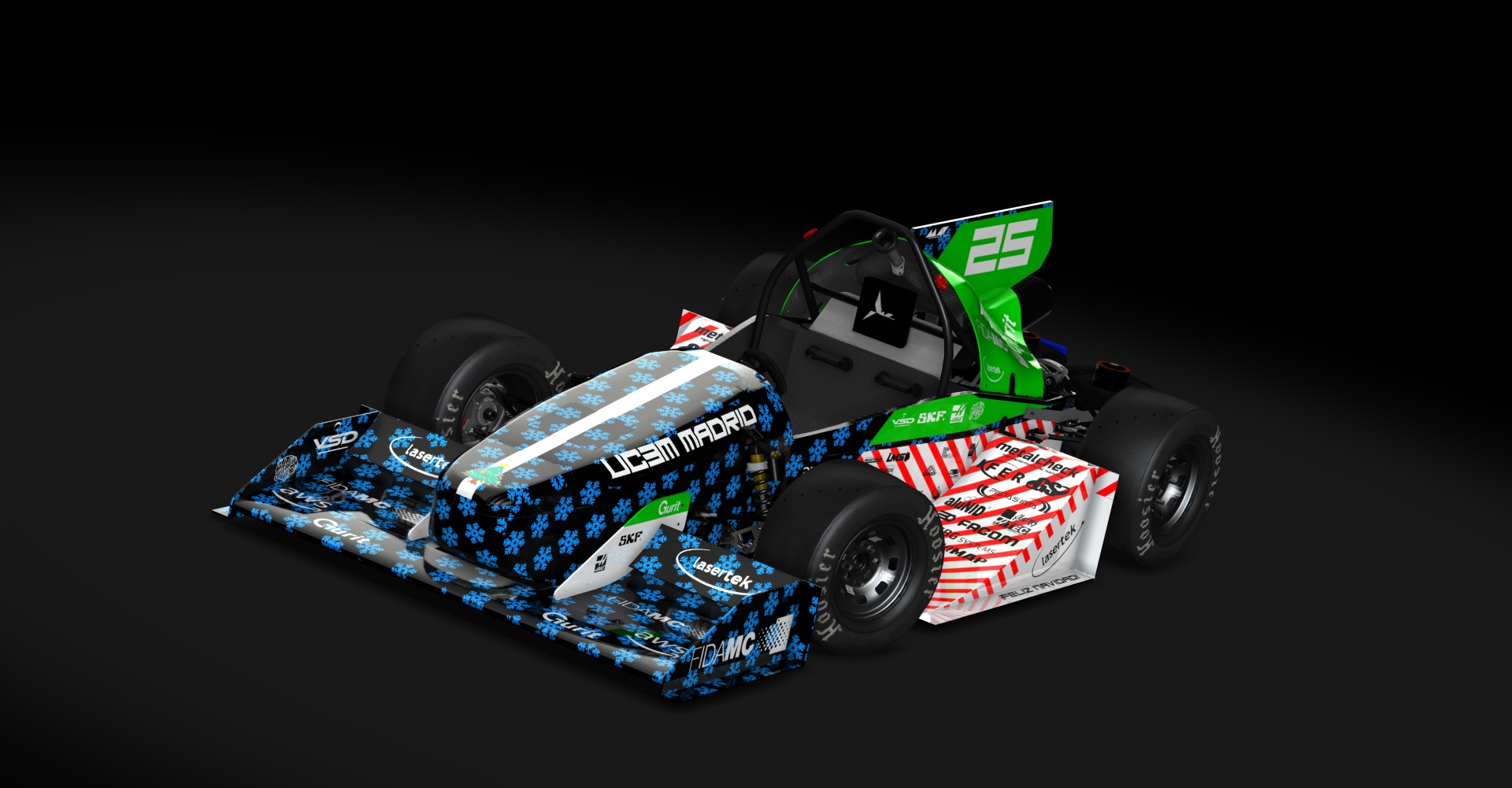MAD Formula Team MFT01, skin navidad
