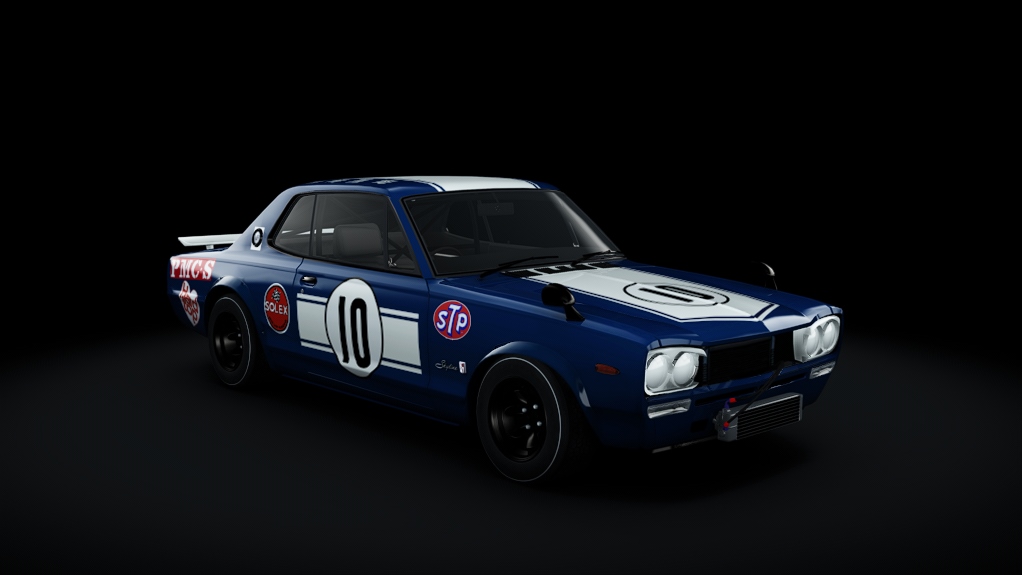 Nissan Skyline GT-R 2000, skin 10_Sugisaki1971_JapanGrandPrix